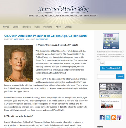 Spiritual Media Blog